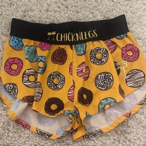 ChicknLegs Donut Print Shorts